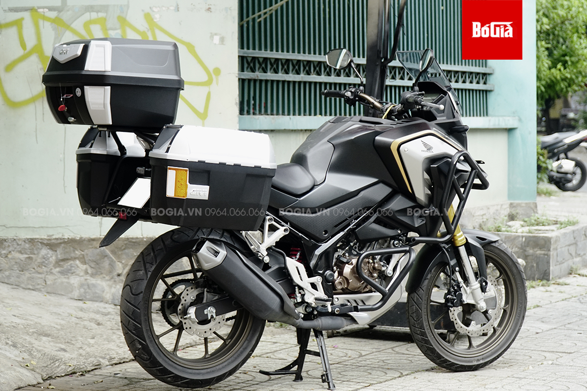 Honda CB150X lắp bộ 3 thùng Givi chính hãng