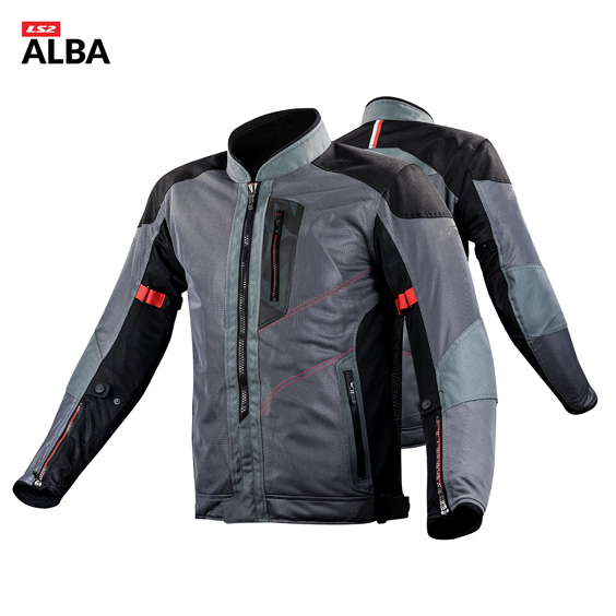 Áo giáp LS2 ALBA Dark Grey Jacket