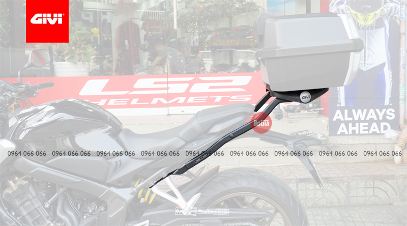 Baga Givi SRV chế cho Honda CB650R