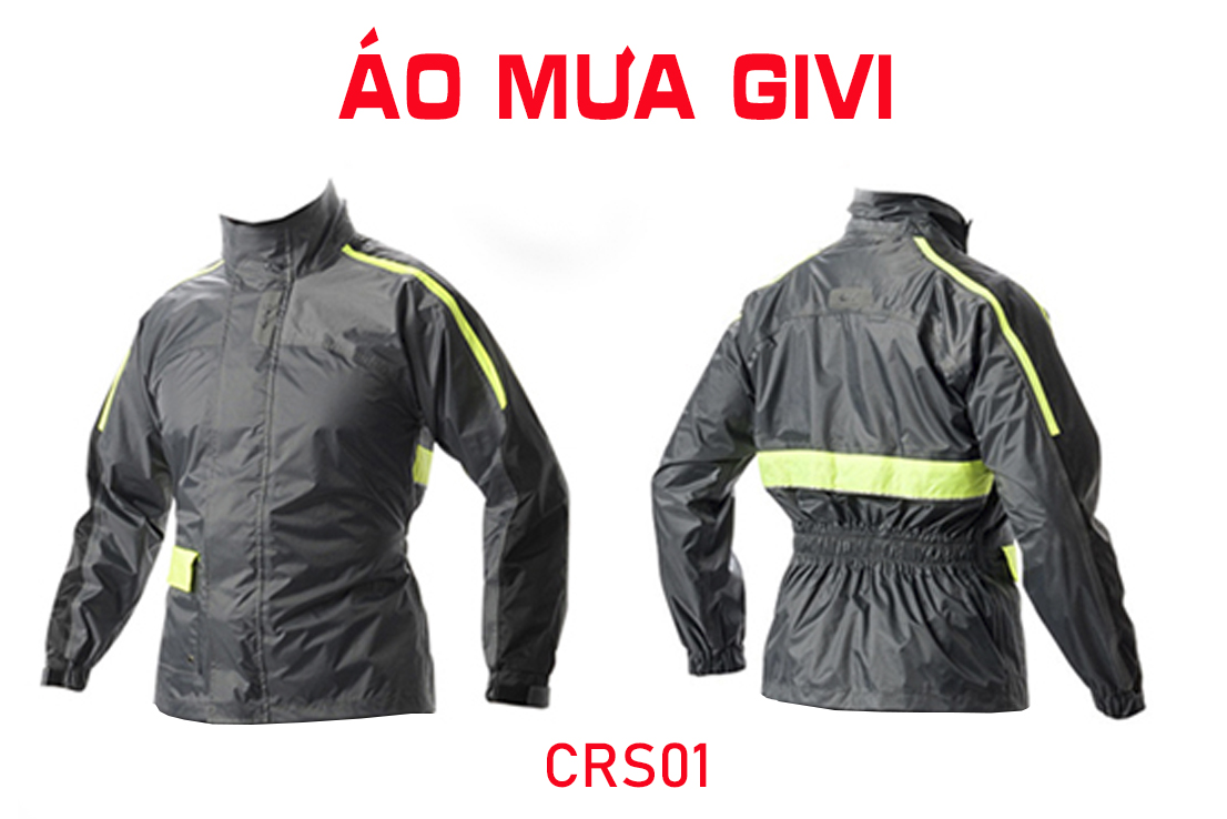 Dải phản quang trên áo mưa Givi CRS01
