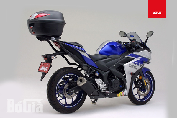 Thùng givi và baga givi cho xe Yamaha R25