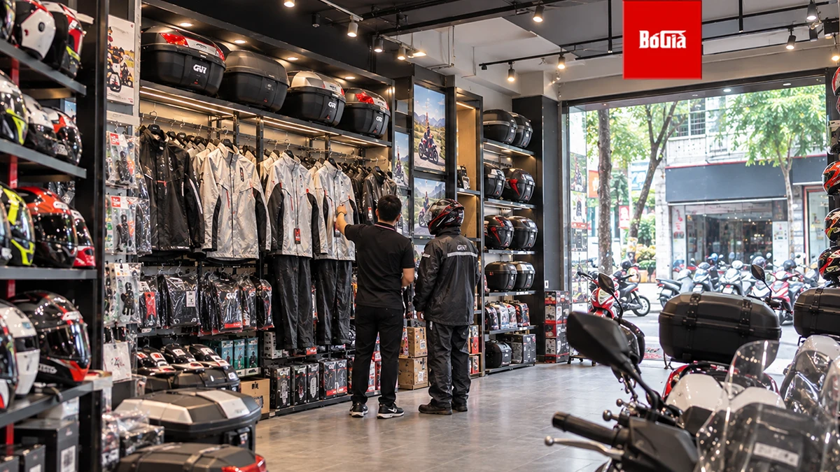 Bố Già Givi tư vấn áo mưa Givi tại TP.HCM