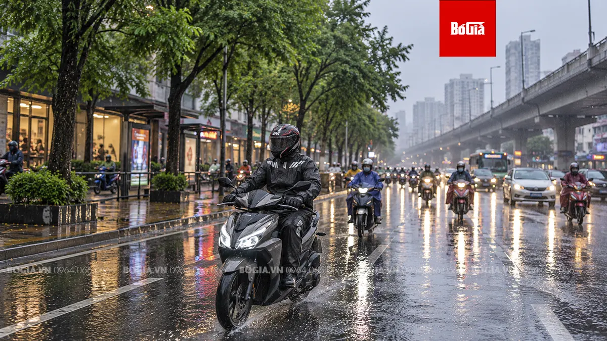Kinh nghiệm chọn áo mưa xe máy