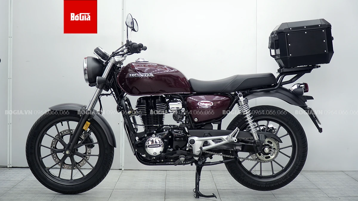 Thùng sau Givi cho xe CB350 Hness chính hãng