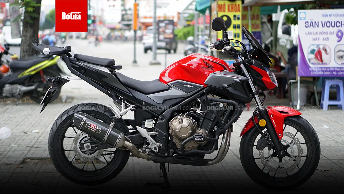 Baga CB500F đáp ứng cho nhiều nhu cầu sử dụng