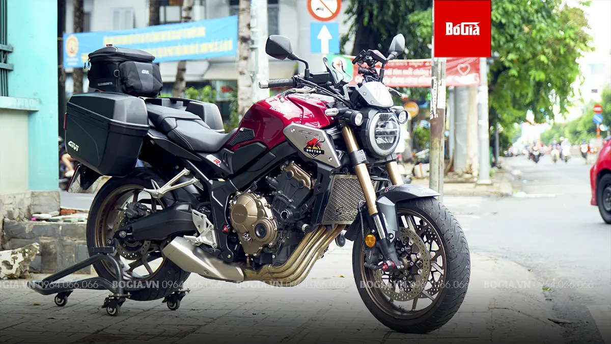 Thùng hông Givi cho xe CB650R chính hãng