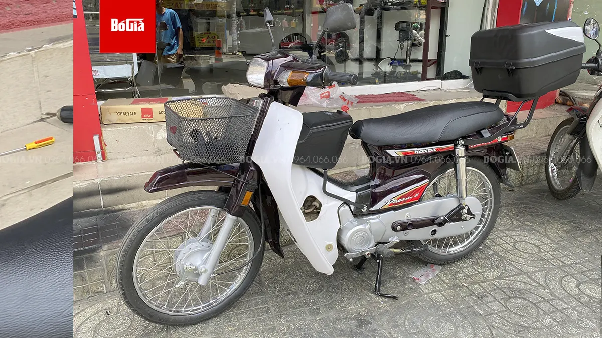 Chọn thùng sau Givi cho xe Dream theo nhu cầu