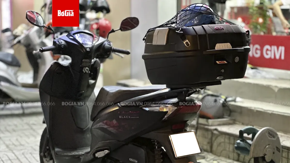 Lợi ích khi lắp đặt thùng sau Givi cho xe Lead 125