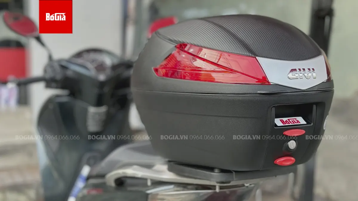 Thùng sau Givi cho xe SH 150i đáp ứng đa dạng nhu cầu sử dụng