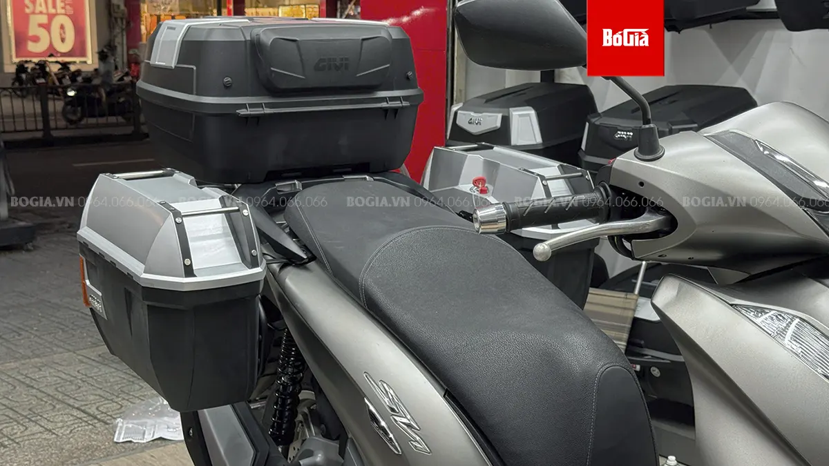 Các loại thùng xe máy Givi cho Honda SH 350i chính hãng
