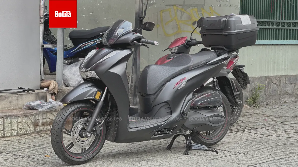 Chọn thùng sau Givi cho xe SH 350i phù hợp với nhu cầu sử dụng