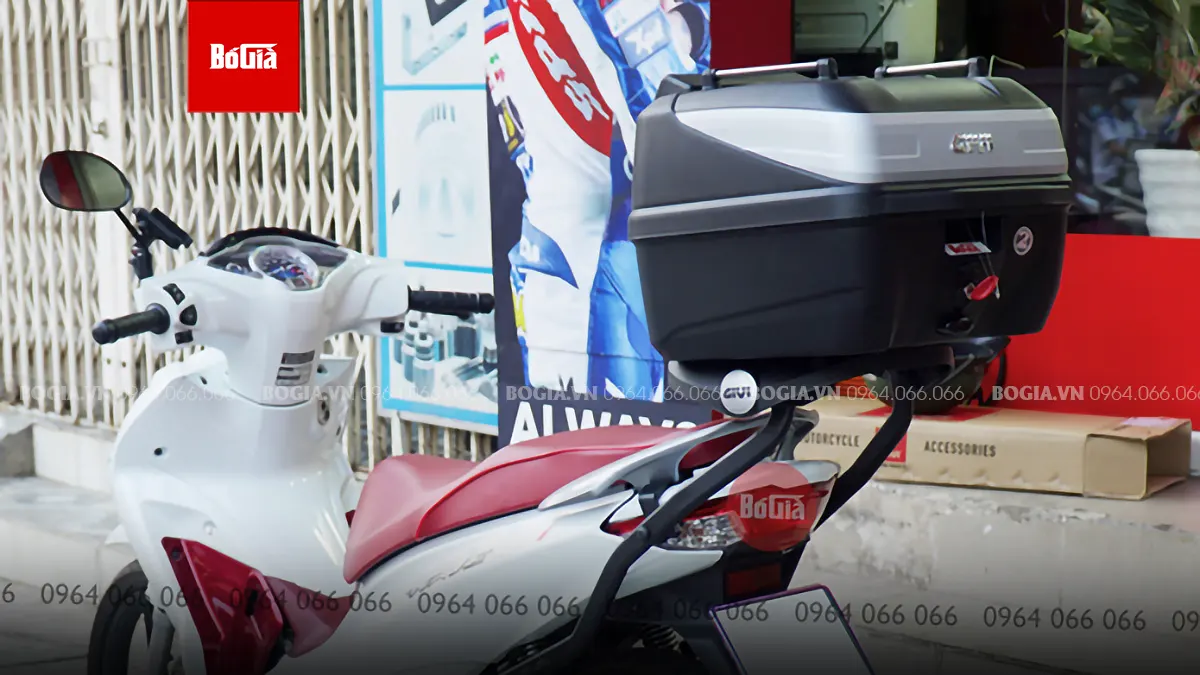 Thùng Sau Givi Cho Xe Wave 125i Chính Hãng Tại Bogia.vn