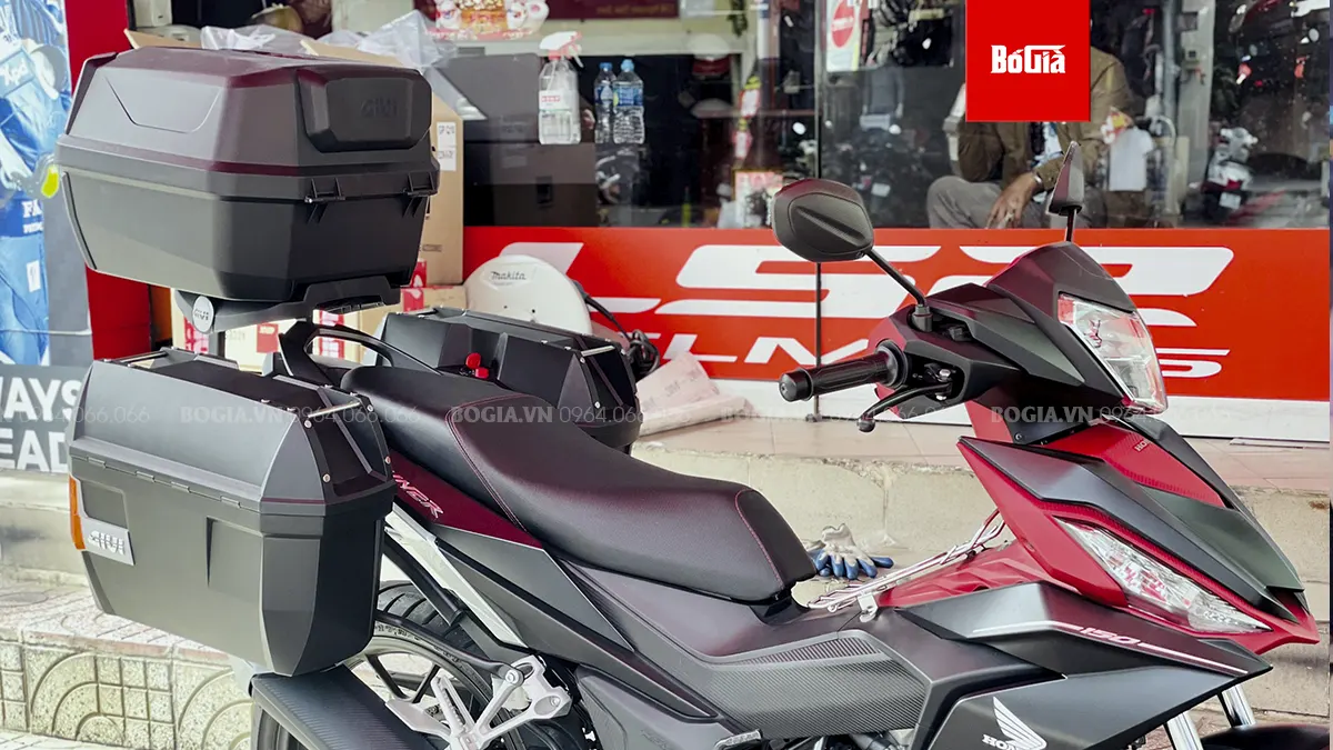 Giá trọn bộ thùng hông Givi cho xe Winner 150