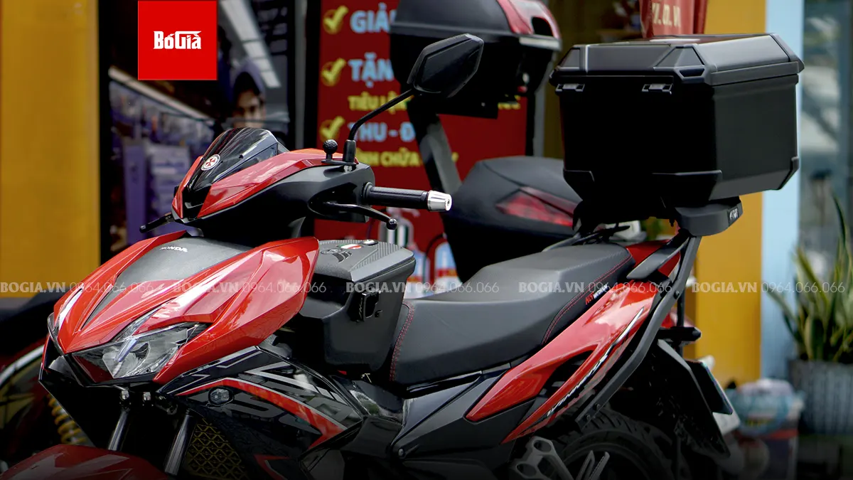 Chọn thùng sau Givi cho xe Winner X