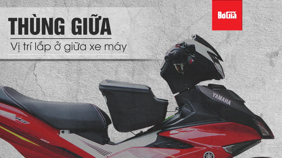 Thùng giữa Givi Center Box lắp trên xe máy