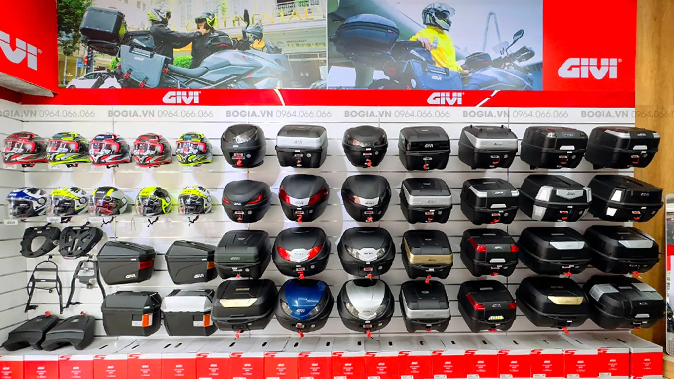Bố Già Givi - Đại lý thùng Givi chính hãng tại TP.HCM