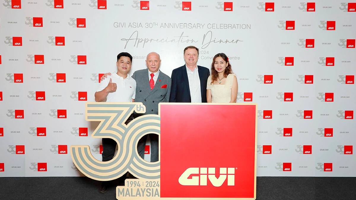 Trương Văn Mạnh - Bố Già Givi tại sự kiện GIVI Asia 30th Anniversary Celebration Malaysia 2024