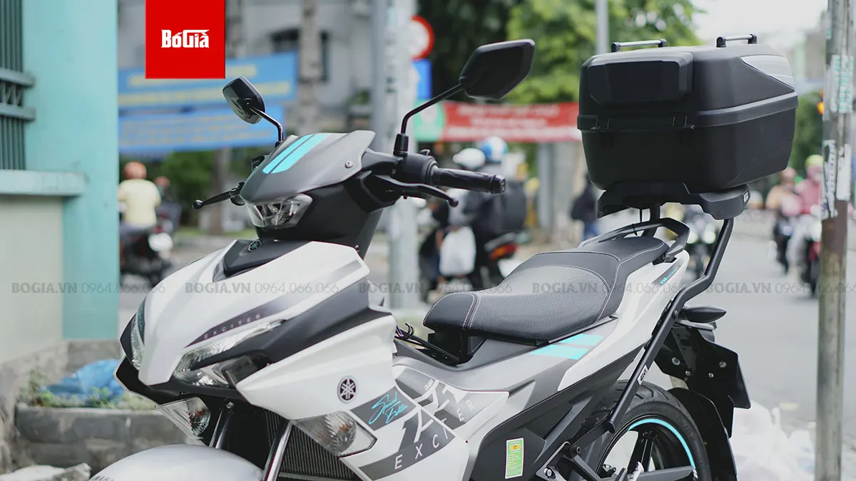 Những tiện ích khi lắp thùng sau Givi cho xe Exciter 155