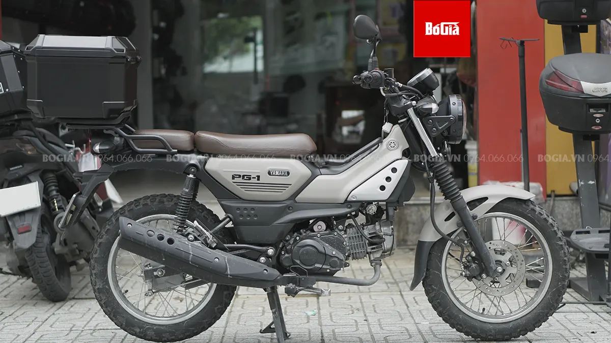 Thùng sau Givi cho xe PG1 chính hãng tại Bogia.vn
