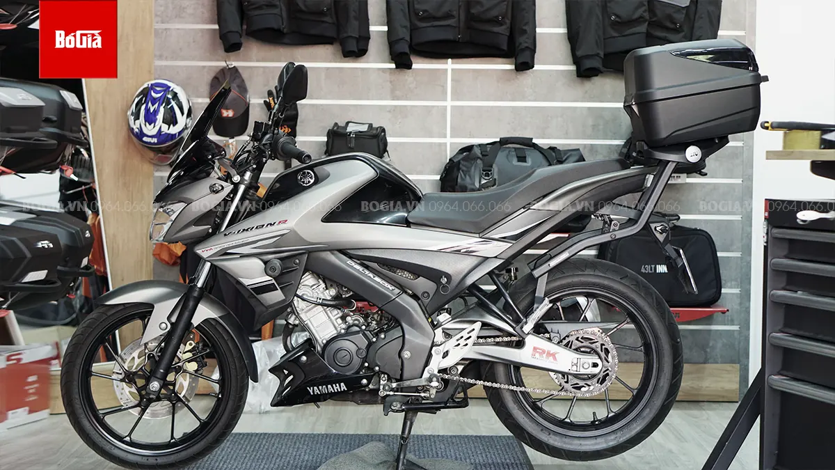 Thùng sau Givi cho xe Vixion R155 chính hãng